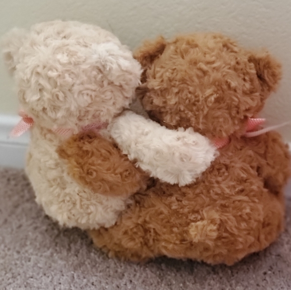 Hugging "I ♡ U" teddy bears - Picture 3 of 4